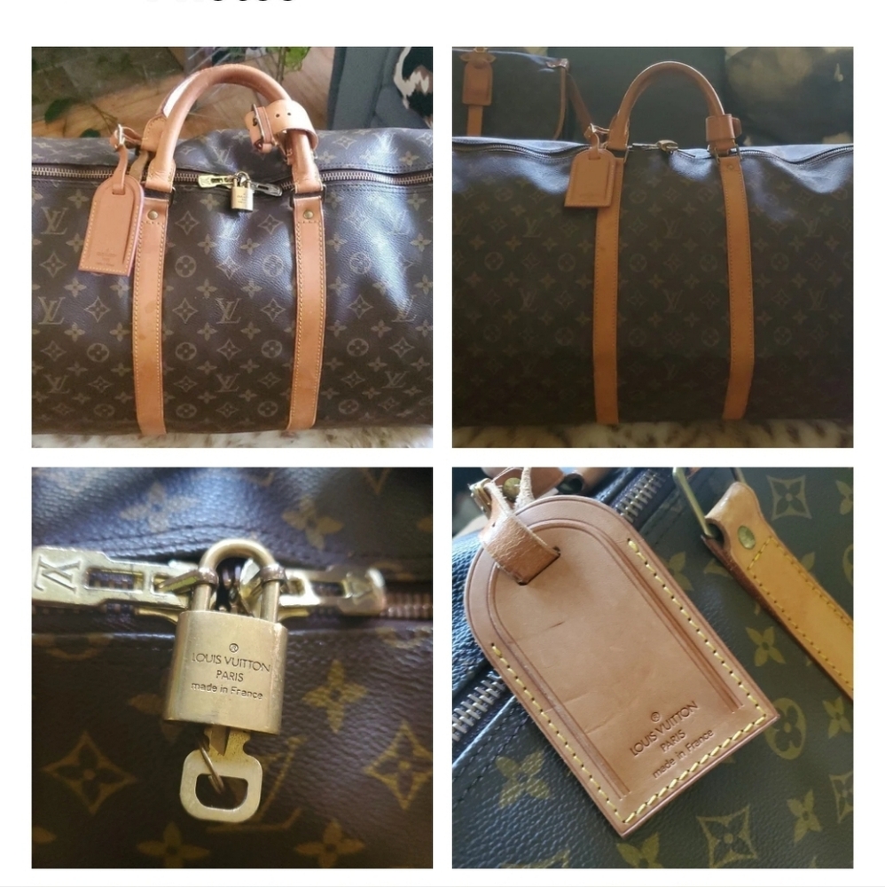 Louis Vuitton Monogram Keepall Bandouliere 60